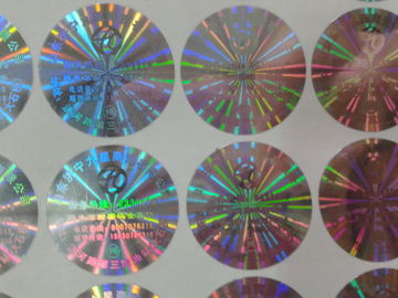Mass Production Authentic Hologram Stickers UV Ink For Bottled Beverage