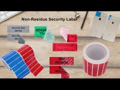 ملصقات الختم القابلة للتلاعب القابلة للاستمرار لـ PET